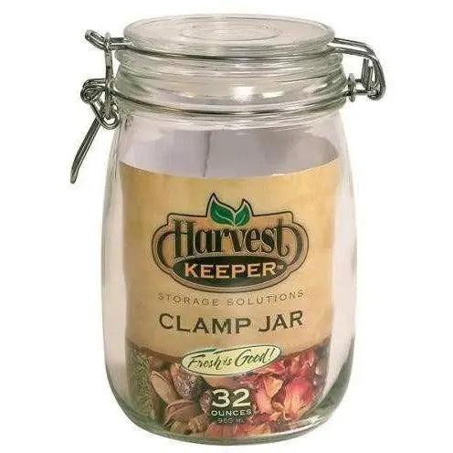 http://www.gardensupplyguys.com/cdn/shop/products/Harvest-Keeper_-Glass-Jar-with-Metal-Clamp-Lid_-32-oz-Harvest-Keeper-1670274864.jpg?v=1683704123