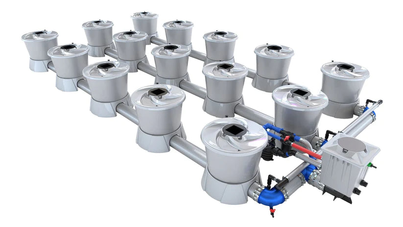 ALIEN Hydroponics V-System Kit | 3 Row