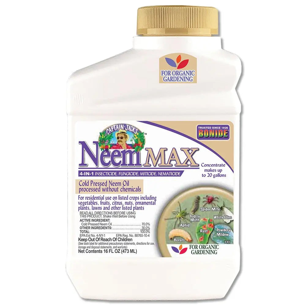 Bonide Captain Jack's NEEM MAX Concentrate, 8 oz