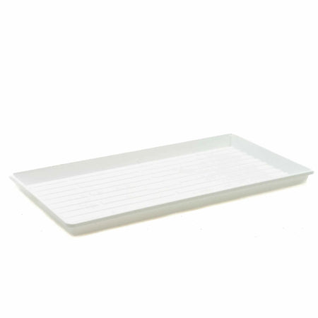 Bootstrap Farmer 1020 Shallow Extra Strength Microgreens Trays, White | No Holes