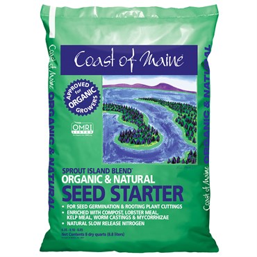 Coast of Maine Sprout Island Seed Starter Soil, 8 qt