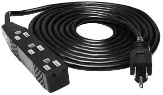 HydroFarm Heavy Duty 120V Extension Cord, 25'