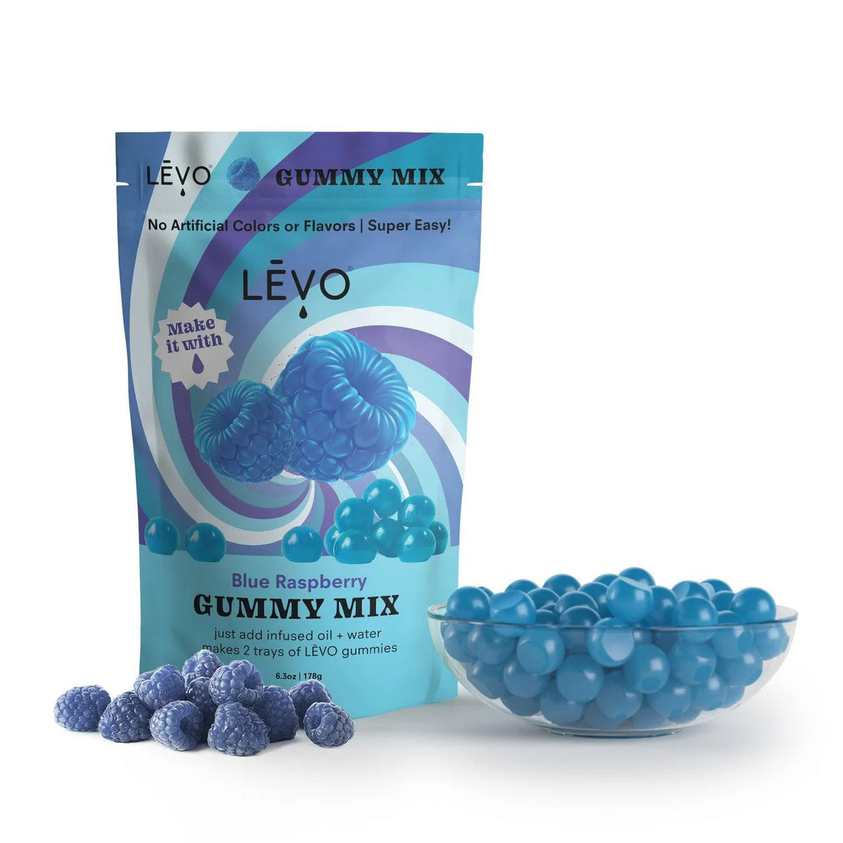 LEVO Gummy Mix - Limited Edition Blue Raspberry
