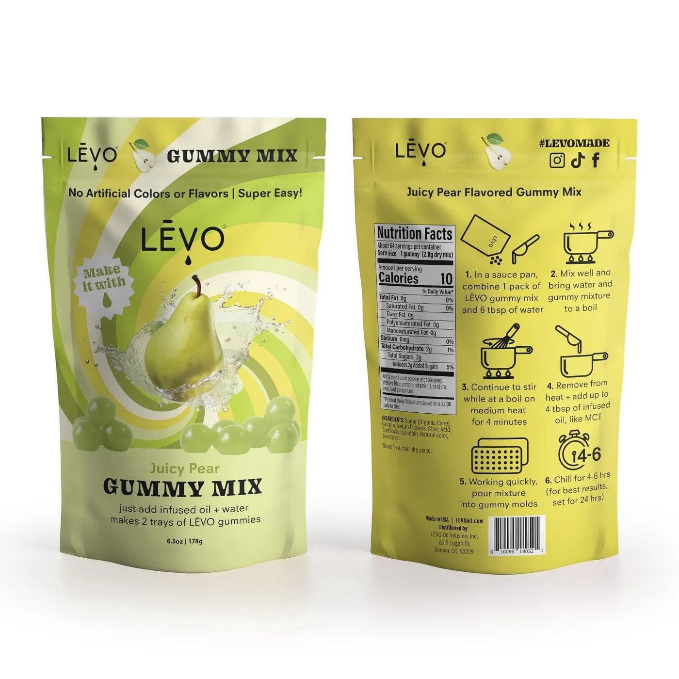 LEVO Gummy Mix - Limited Edition Juicy Pear