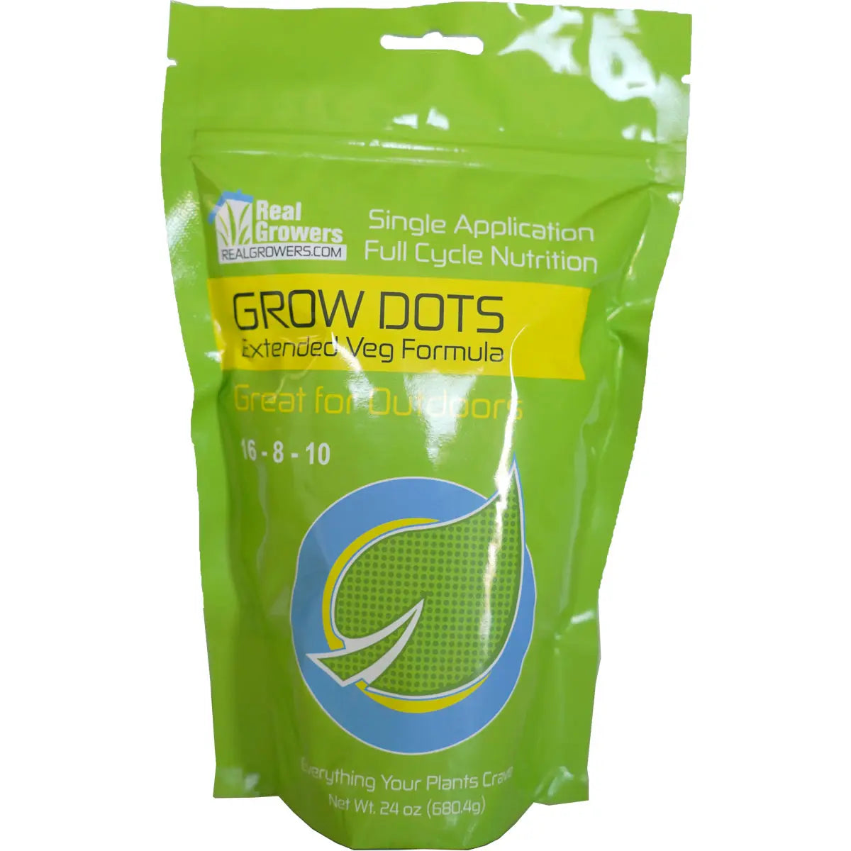 Real Growers Grow Dots EXT VEG Formula 16-8-10 Time Release Nutrients