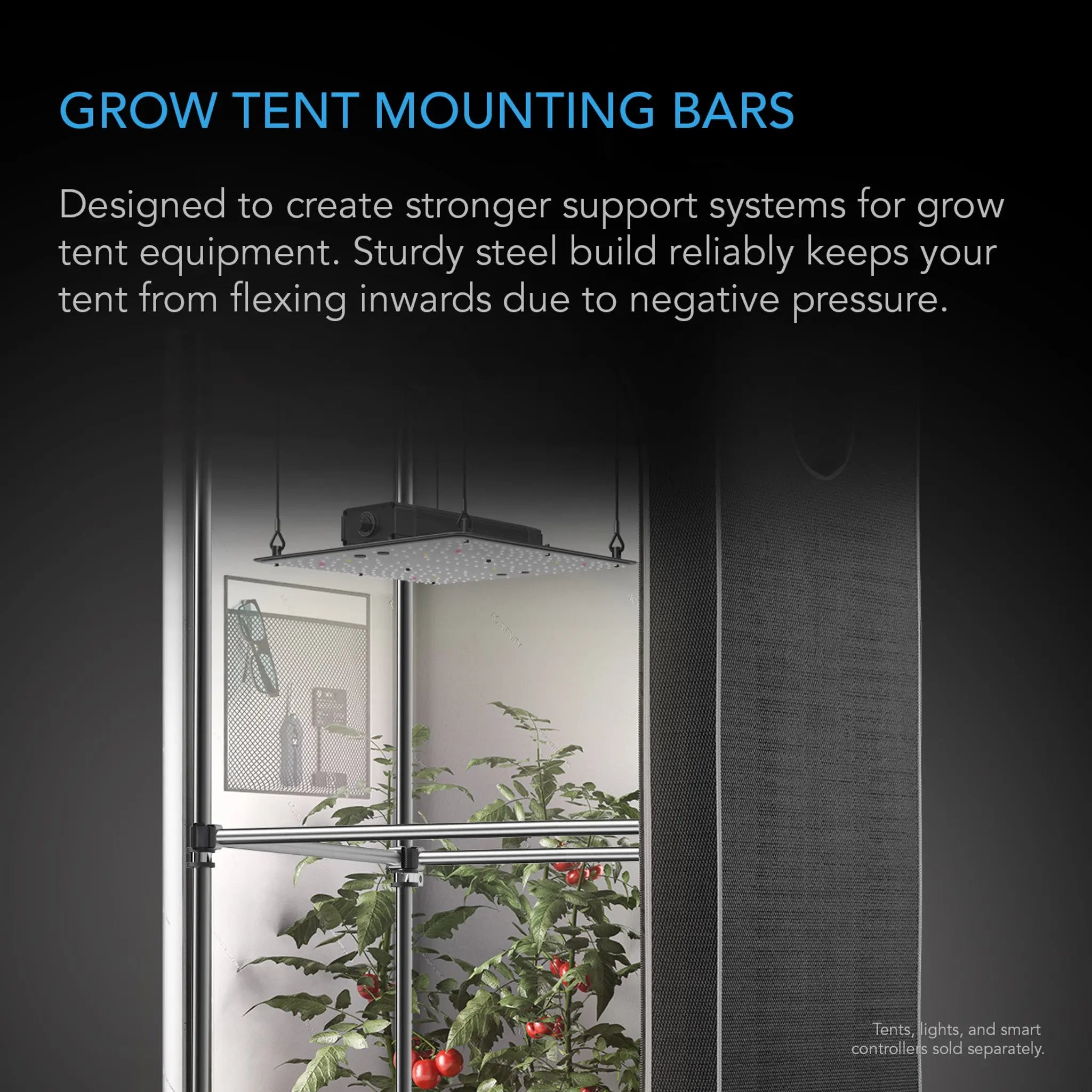 Grow tent outlet net