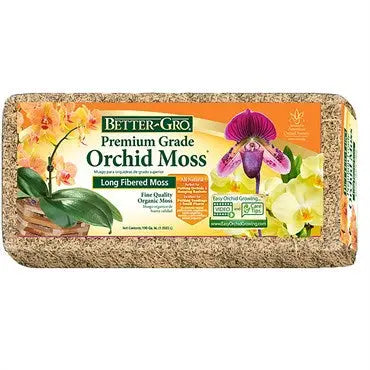 Better-Gro® Premium Grade Orchid Moss, 1.3585L Better-Gro